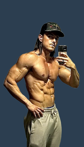 Admir Peskovic – Elite KroppsRekomposisjon Coach som Viser Estetisk Fysikk og Resultatene av Naturlig Trening